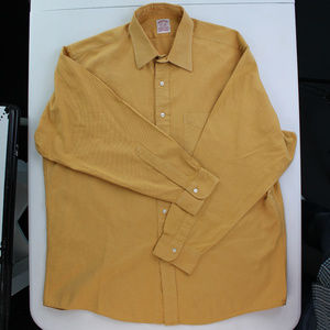 Brooks Brothers Long Sleeve Shirt Yellow
